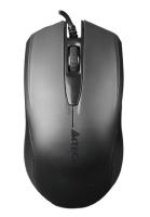 Мышь A4Tech OP-760 черный оптическая 1200dpi USB 3but