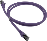Патч-корд Lanmaster LAN-PC45/S6A-5.0-VI FTP RJ-45 вил.-вилка RJ-45 кат.6A 5м фиолетовый LSZH