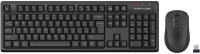 Клавиатура + мышь A4Tech Fstyler FG1200 клав:черный мышь:черный USB беспроводная Multimedia