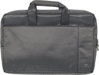 Сумка для ноутбука 17" Riva 8251 серый полиэстер (8251 GREY)
