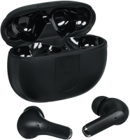 Гарнитура внутриканальные Deppa 44195 черный беспроводные bluetooth в ушной раковине