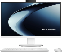 Моноблок Asus VM670KA-WPE0020 27" Full HD Ryzen AI 5 330 (2) 16Gb SSD512Gb 820M без ОС GbitEth WiFi BT 120W клавиатура мышь Cam белый 1920x1080