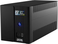 Источник бесперебойного питания Powercom Raptor Plus LCD RPT2200EULCD 1320Вт 2200ВА черный