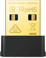 Сетевой адаптер Wi-Fi + Bluetooth TP-Link Archer T2UB Nano AC600 USB 2.0 (ант.внутр.) 1ант.
