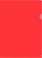 Папка-уголок Бюрократ -E310/1RED A4 пластик 0.18мм красный