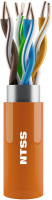 Кабель информационный NTSS NTSS-IN-FTP4-5E-LSZH-OR кат.5E FTP 4 пары 24AWG LSZH внутренний 305м оранжевый