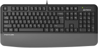 Клавиатура A4Tech Fstyler FK20 серый USB Multimedia (подставка для запястий) (FK20) кабель 1.5м