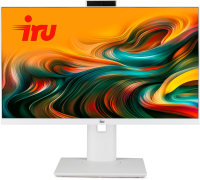 Моноблок IRU Tactio 23.8" Full HD i5 1235U (1.3) 16Gb SSD512Gb UHDG CR без ОС GbitEth WiFi BT 65W Cam белый 1920x1080