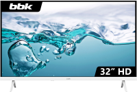 Телевизор LED BBK 32" 32LEM-1045/TS2C (W) белый HD 60Hz DVB-T2 DVB-C DVB-S2 USB (RUS)