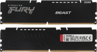 Память DDR5 2x8GB 5600MHz Kingston KF556C40BBK2-16 Fury Beast RTL Gaming PC5-44800 CL40 DIMM UDIMM 288-pin 1.25В single rank с радиатором Ret