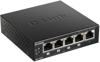 Коммутатор D-Link DGS-1005P DGS-1005P/B3A (L2) 5x1Гбит/с 4PoE 60W неуправляемый