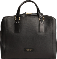 Деловая сумка женская The Bridge Ines 045525EN/30 черная натур.кожа