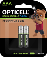 Аккумулятор Opticell Turbo 6080003 AAA NiMH 970mAh (2шт) блистер