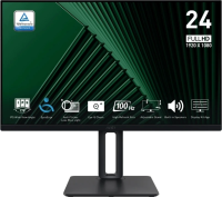 Монитор MSI 23.8" Pro MP245PG E14 черный IPS LED 16:9 HDMI M/M матовая HAS Piv 300cd 178гр/178гр 1920x1080 144Hz VGA DP FHD 5.25кг