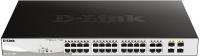 Коммутатор D-Link DGS-1210-28MP/FL1A (L2) 28x1Гбит/с 4xКомбо(1000BASE-T/SFP) 24PoE+ 370W управляемый