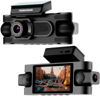 Видеорегистратор TrendVision Proof 360 черный 2Mpix 1440x2560 1440p 150гр. GPS SigmaStar SSC8826Q