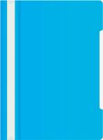 Папка-скоросшиватель Бюрократ -PS20AZURE A4 прозрач.верх.лист пластик голубой 0.12/0.16