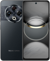 Смартфон Tecno Spark 30 256Gb 8Gb черный моноблок 3G 4G 2Sim 6.78" 1080x2436 Android 14 64Mpix 802.11 a/b/g/n/ac NFC GPS GSM900/1800 GSM1900 Protect FM A-GPS microSD max1024Gb