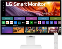 Монитор LG 31.5" UltraFine 32U830SA-W белый IPS LED 16:9 HDMI M/M матовая HAS 1000:1 400cd 178гр/178гр 3840x2160 60Hz 4K USB 7.7кг