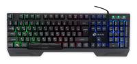 Клавиатура Оклик 709G черный USB for gamer LED (1788144) кабель 1.8м