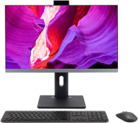 Моноблок Digma Pro Unity 23.8" Full HD i3 1215U (1.2) 8Gb SSD256Gb UHDG CR Linux Ubuntu GbitEth WiFi BT 90W клавиатура мышь Cam серый/черный 1920x1080