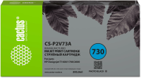 Картридж струйный Cactus CS-P2V73A №730 фото черный (300мл) для HP Designjet T1600/1700/2600 с чипом