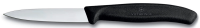 Нож кухонный Victorinox Swiss Classic (6.7603) стальной для чистки овощей и фруктов лезв.80мм прямая заточка черный