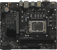 Материнская плата MSI PRO B760M-E DDR4 Soc-1700 Intel B760 2xDDR4 mATX AC`97 8ch(7.1) GbLAN+VGA+HDMI