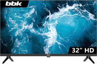 Телевизор LED BBK 31.5" 32LEM-1062/TS2C (B) черный HD 60Hz DVB-T2 DVB-C DVB-S2 USB (RUS)