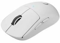 Мышь Logitech G Pro X Superlight белый оптическая 25600dpi беспров. USB 4but (910-005946)