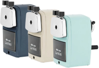 Точилка для карандашей механическая Deli E0620S 1 отверстие пластик ассорти