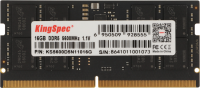 Память DDR5 16GB 5600MHz Kingspec KS5600D5N11016G RTL PC5-44800 CL40 SO-DIMM 288-pin 1.1В single rank Ret