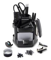 Настольный набор Silwerhof 172022-01 (17 предметов) пластик черный