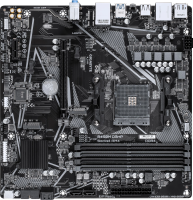 Материнская плата Gigabyte B450M D3HP Soc-AM4 AMD B450 4xDDR4 mATX AC`97 8ch(7.1) GbLAN RAID+HDMI+DP