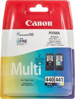 Картридж струйный Canon PG-440/CL-441 5219B005/5219B009 черный/трехцветный печ.гол.в компл. двойная упак. (180стр.) для Canon MG2140/MG3140
