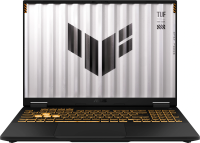 Ноутбук Asus TUF Gaming F16 FX608JPR-QT093 Core i7 14650HX 32Gb SSD1Tb NVIDIA GeForce RTX 5070 8Gb 16" IPS WQXGA (2560x1600) без ОС grey WiFi BT Cam (90NR0NG1-M00690)