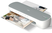 Ламинатор Deli ET111 белый A4 (80-125мкм) 30см/мин лам.фото реверс