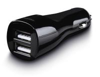 Автомобильное зар./устр. Hama H-173609 24W 2.4A+2.4A 2xUSB универсальное черный (00173609)