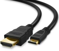 Кабель-переходник аудио-видео Premier 5-845 mini-HDMI (m)/HDMI (m) 2м. позолоч.конт. черный (5-845 2.0)