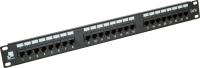 Патч-панель Lanmaster LAN-PPI24U5E 19" 1U 24xRJ45 кат.5e UTP