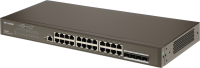 Коммутатор IP-Com G3328F (L2) 24x1Гбит/с 4xКомбо(1000BASE-T/SFP) 4SFP управляемый