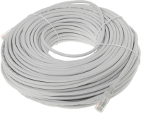 Патч-корд Lanmaster TWT-45-45-50-GY UTP RJ-45 вил.-вилка RJ-45 кат.5E 50м серый ПВХ 26AWG
