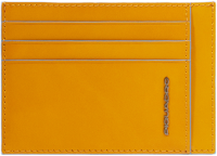 Чехол для кредитных карт Piquadro Blue Square PP2762B2R/G шафрановый натур.кожа