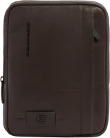 Сумка кросс-боди мужская Piquadro Russel CA3084W137/TM темно-коричневая натур.кожа
