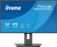 Монитор Iiyama 23.8" ProLite XB2497HSU-B1 черный IPS LED 16:9 M/M матовая HAS Piv 250cd 178гр/178гр 1920x1080 100Hz DP FHD USB 4.7кг