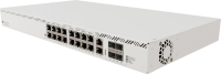 Коммутатор MikroTik CRS320-8P-8B-4S+RM (L3) 16x1Гбит/с 4xКомбо(10GBase-T/SFP+) 4SFP+ 16PoE 963W управляемый