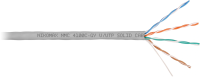 Кабель информационный Nikomax NMC 4100C-GY кат.5E U/UTP 4 пары нг(А)-HF внутренний 305м серый