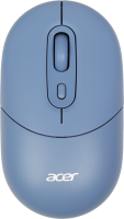 Мышь Acer OMR301 синий оптическая 1600dpi беспров. BT/Radio USB 4but (ZL.MCECC.01S)