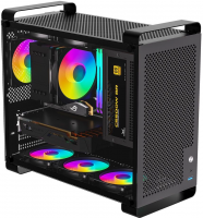 Корпус Accord ACC-GCUB4 черный без БП mATX 1xUSB3.0