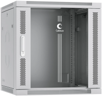 Шкаф коммутационный Cabeus (SH-05F-12U60/60-R) настенный 12U 600x600мм пер.дв.стекл 50кг RAL 7035 550мм 29кг 220град. 635мм IP20 сталь